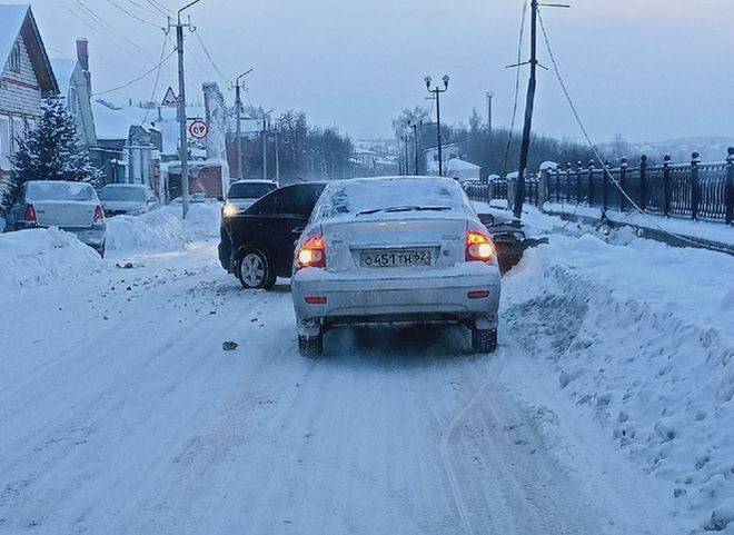 На улице Набережной в Касимове произошло ДТП