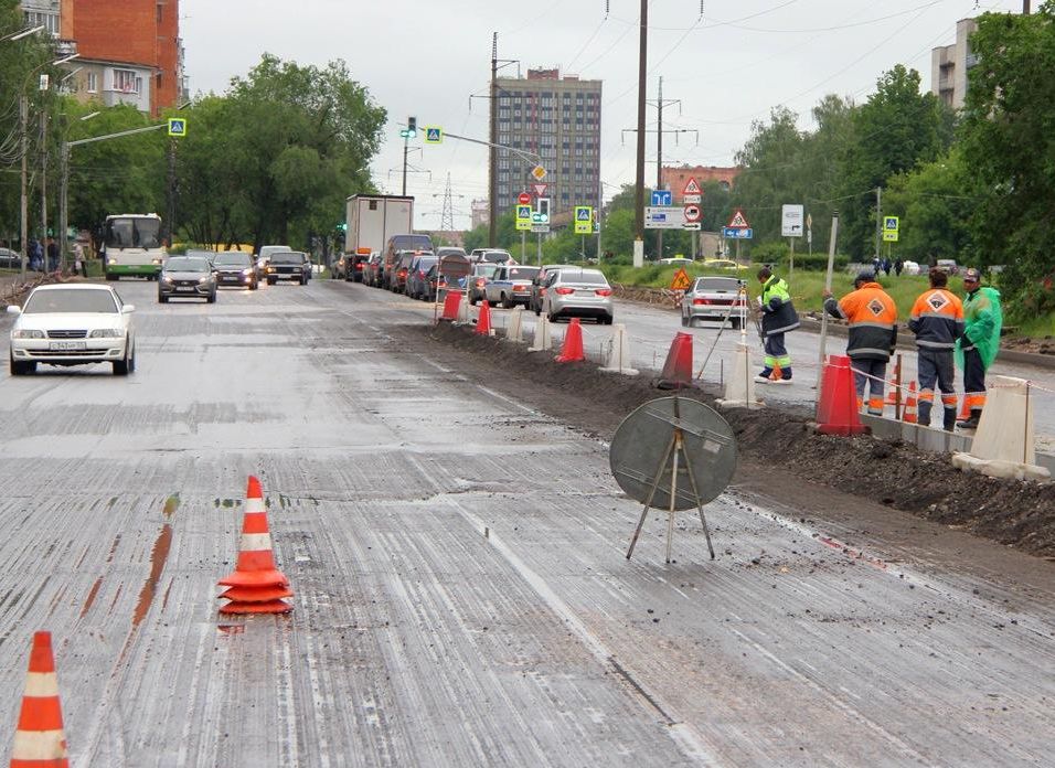 В Рязани начался ремонт улиц Щедрина и Высоковольтной