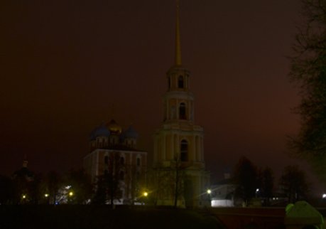 У епархии нет денег на подсветку Рязанского кремля