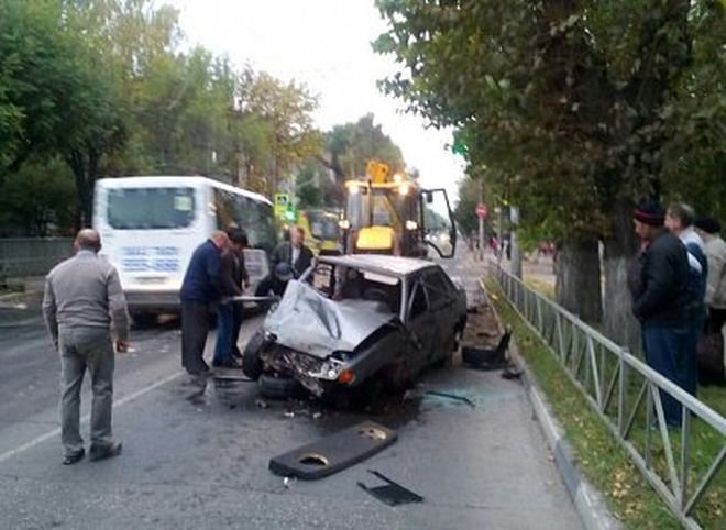 МВД: водитель ВАЗ-2115, устроивший ДТП на Новой, был пьян и не имел прав