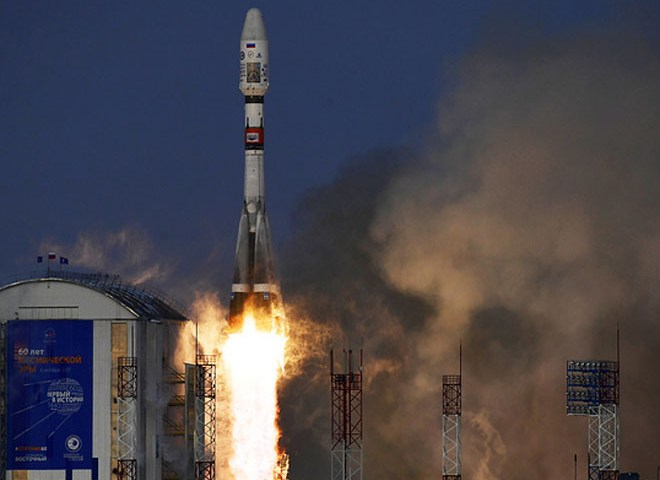 С космодрома Восточный запустили вторую в его истории ракету (видео)