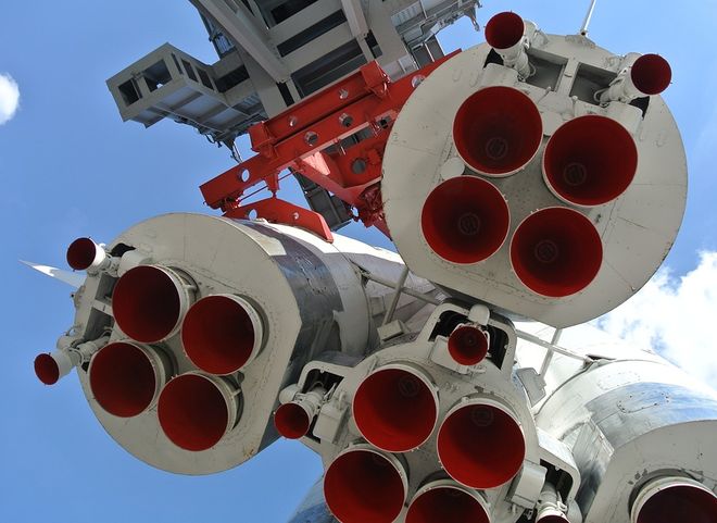 С Байконура стартовала ракета-носитель «Союз 2.1а»