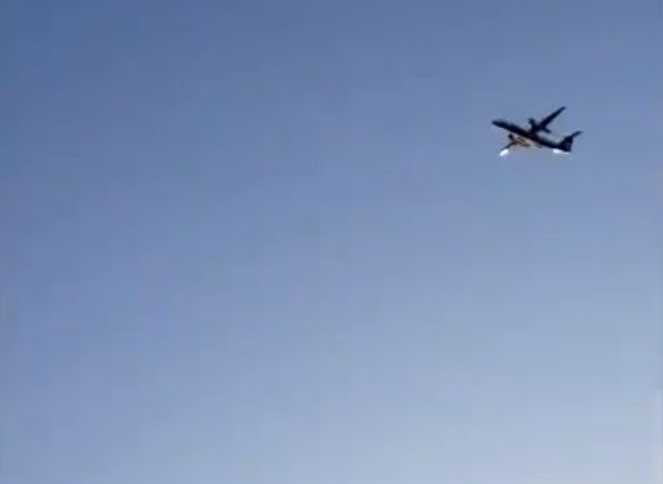 В США угнанный из аэропорта самолет преследовали истребители (видео)