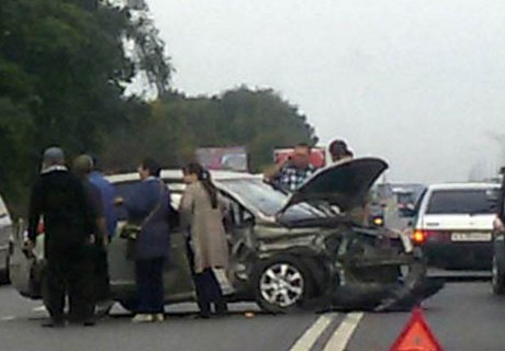 В ДТП на М5 в Рыбновском районе пострадала пассажирка