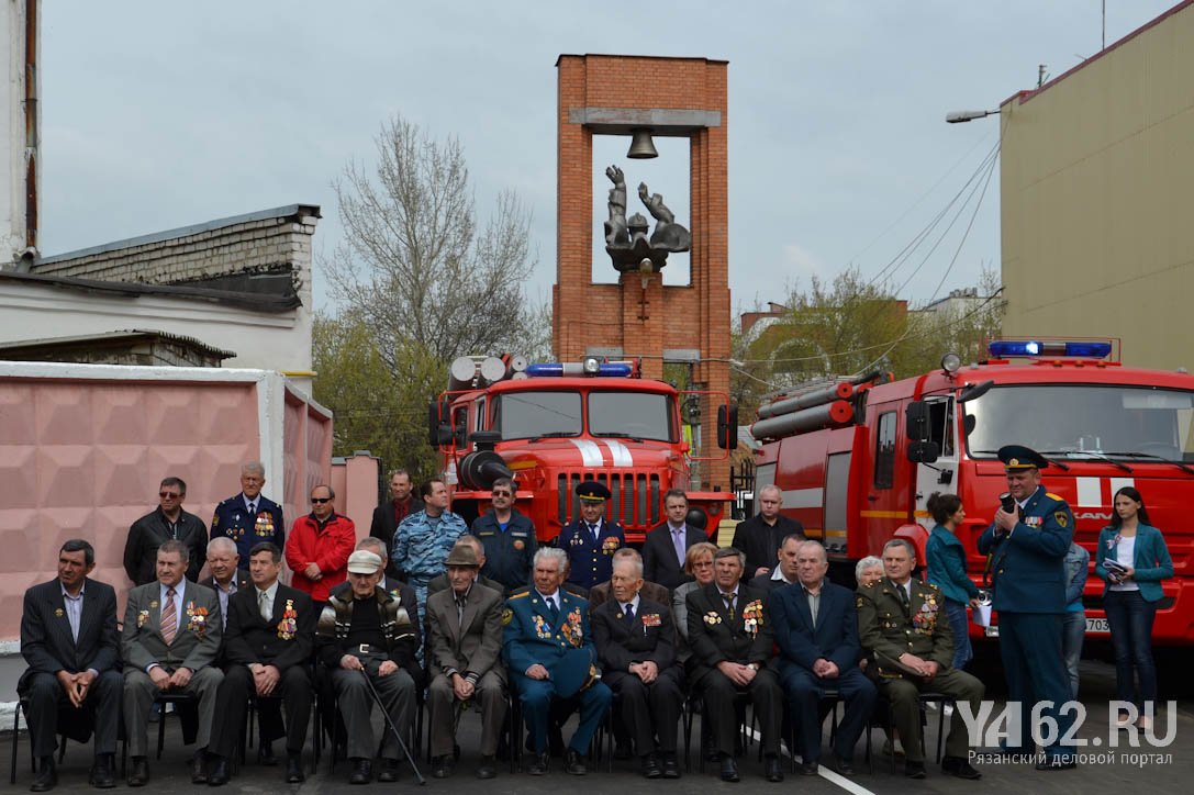 В Рязани отпраздновали День образования Российской пожарной охраны