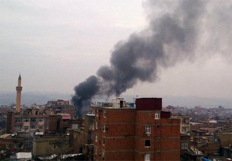 Турция атаковала столицу курдов