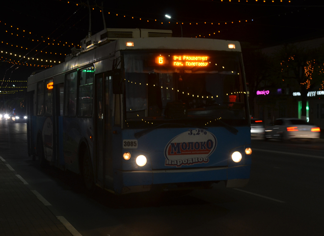 В рождественскую ночь в Рязани будет работать общественный транспорт