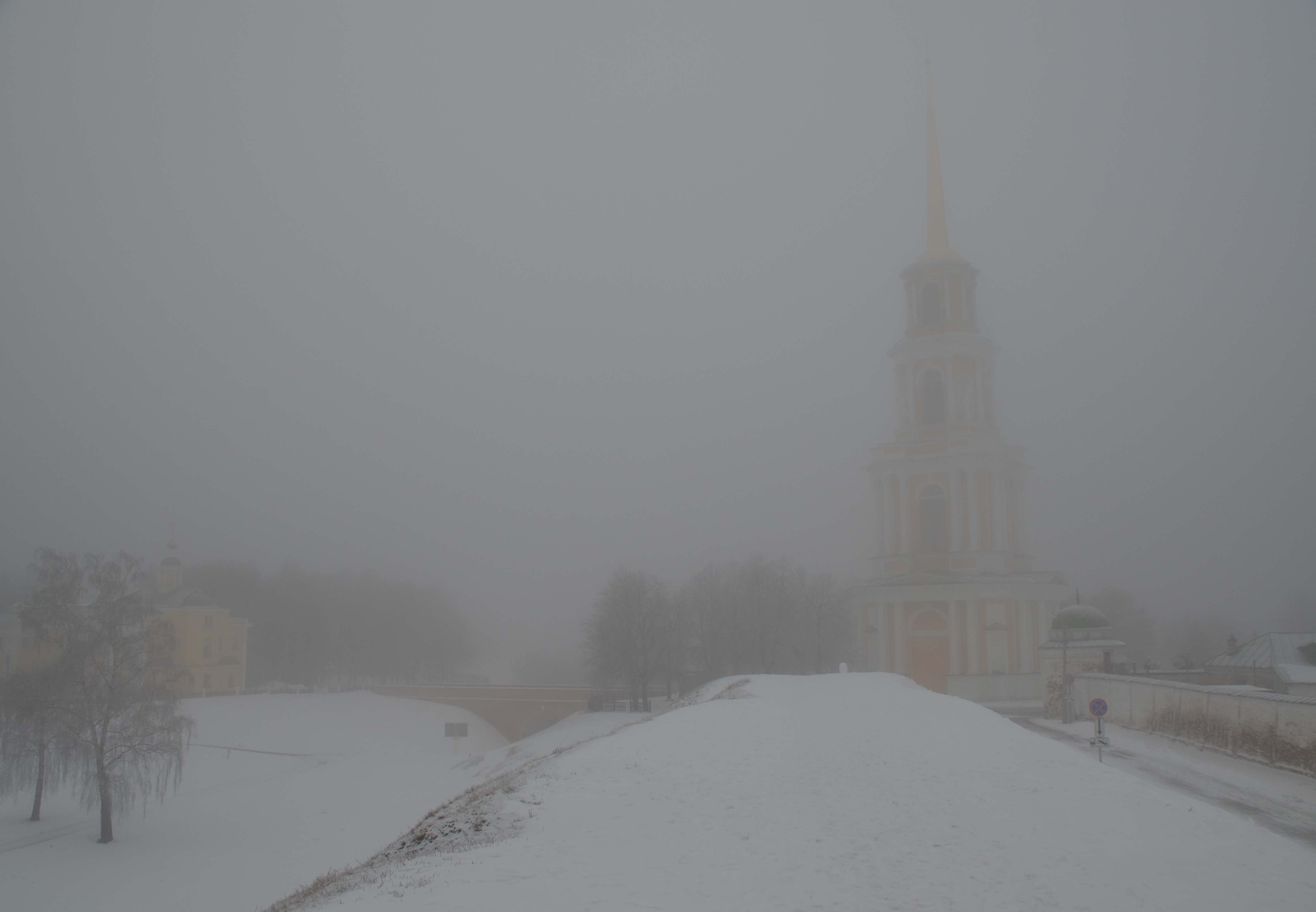 В Рязанской области ожидаются туман и гололедица