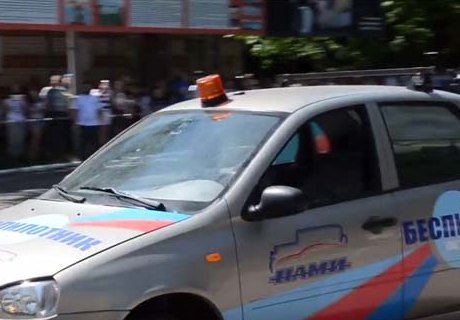 В Ульяновске показали беспилотную Lada Kalina (видео)