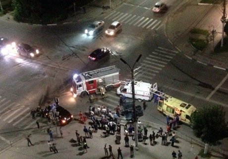 На перекрестке в центре Рязани произошло смертельное ДТП