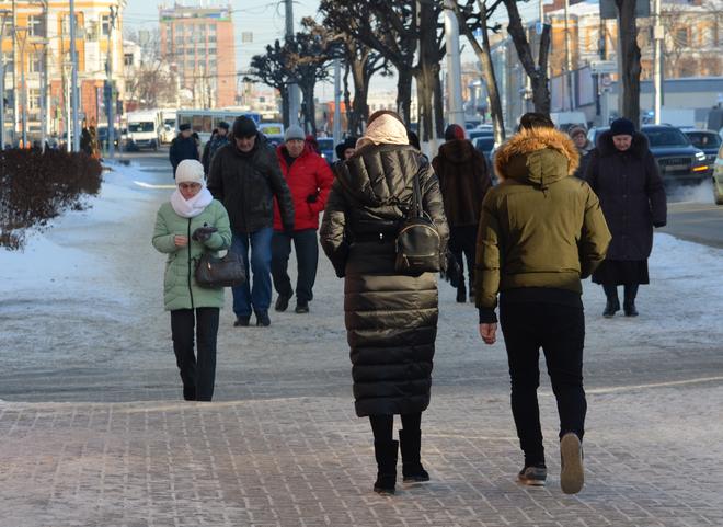 В Рязанской области прогнозируется 20-градусный мороз