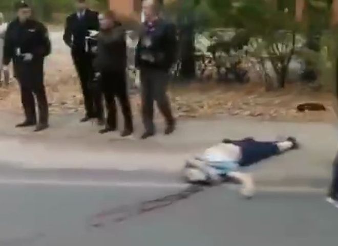 Опубликовано видео с места гибели мужчины в Солотче