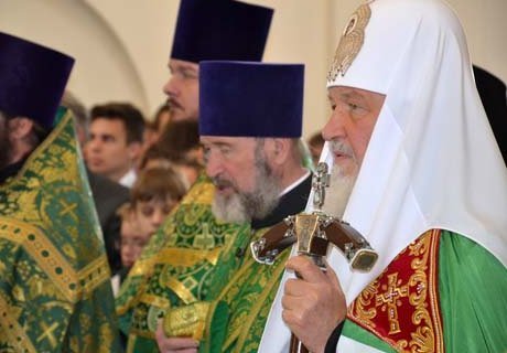 Патриарх Кирилл освятил новый храм в Рязани