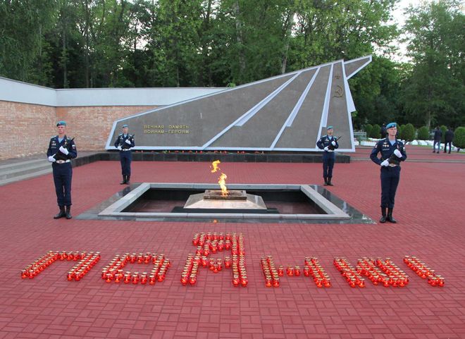 В Рязани прошла акция «Свеча памяти»