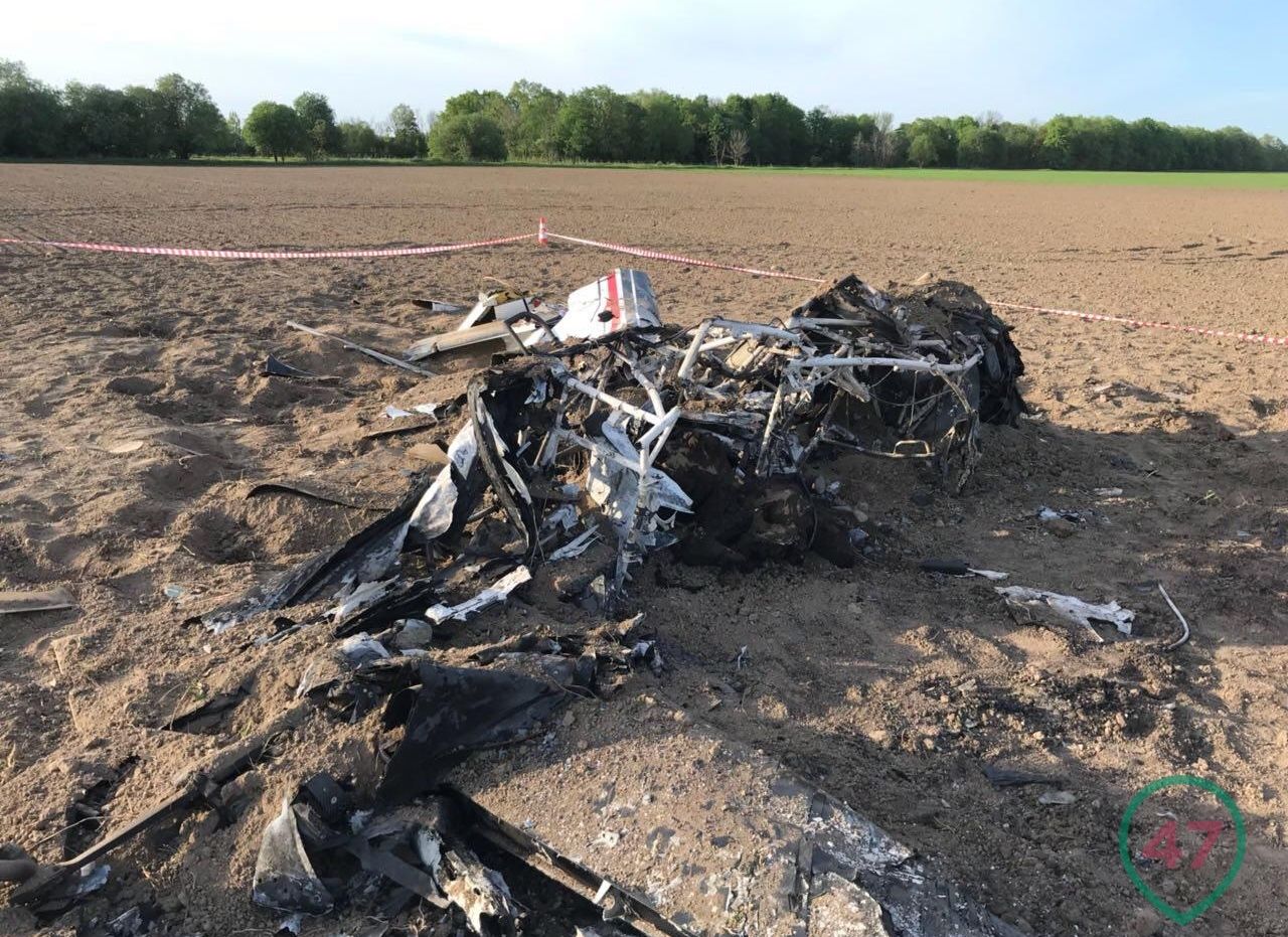 Рязанский пилот разбился на легкомоторном самолете под Петербургом