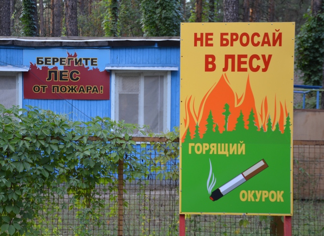 На территории Рязанской области снова объявлен особый противопожарный режим