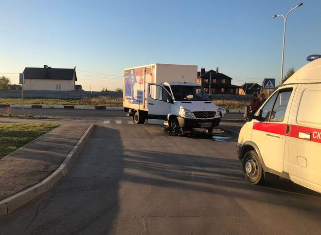 В полиции рассказали подробности ДТП с мотоциклистом и «Газелью» в Рыбном