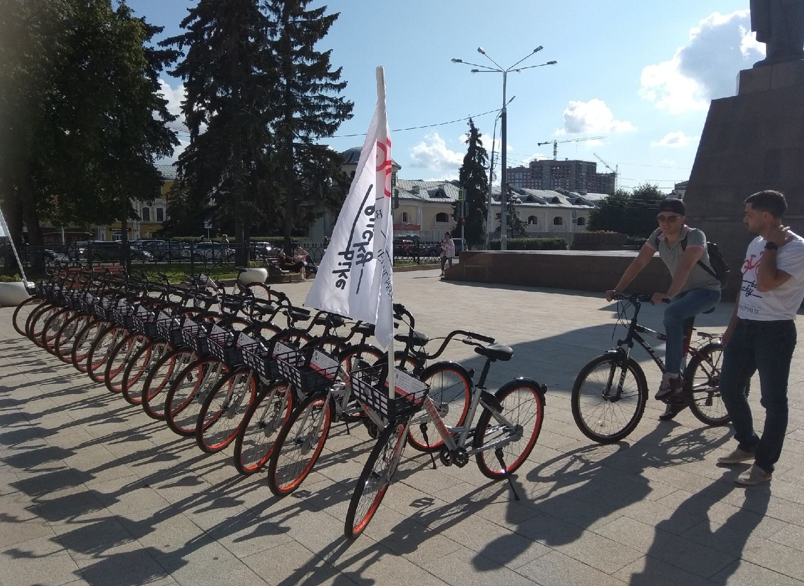 В Рязани запустили велошеринг