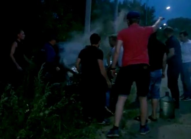 Опубликовано видео с места серьезного ДТП на Ряжском шоссе