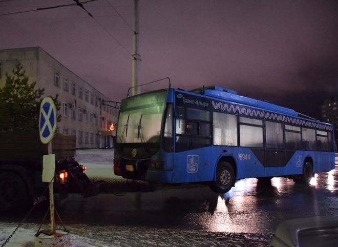 В Рязань поступили еще пять московских троллейбусов