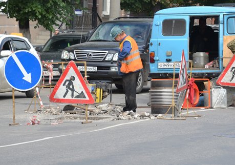 В Рязани на местах ремонта дорог появятся информтаблички