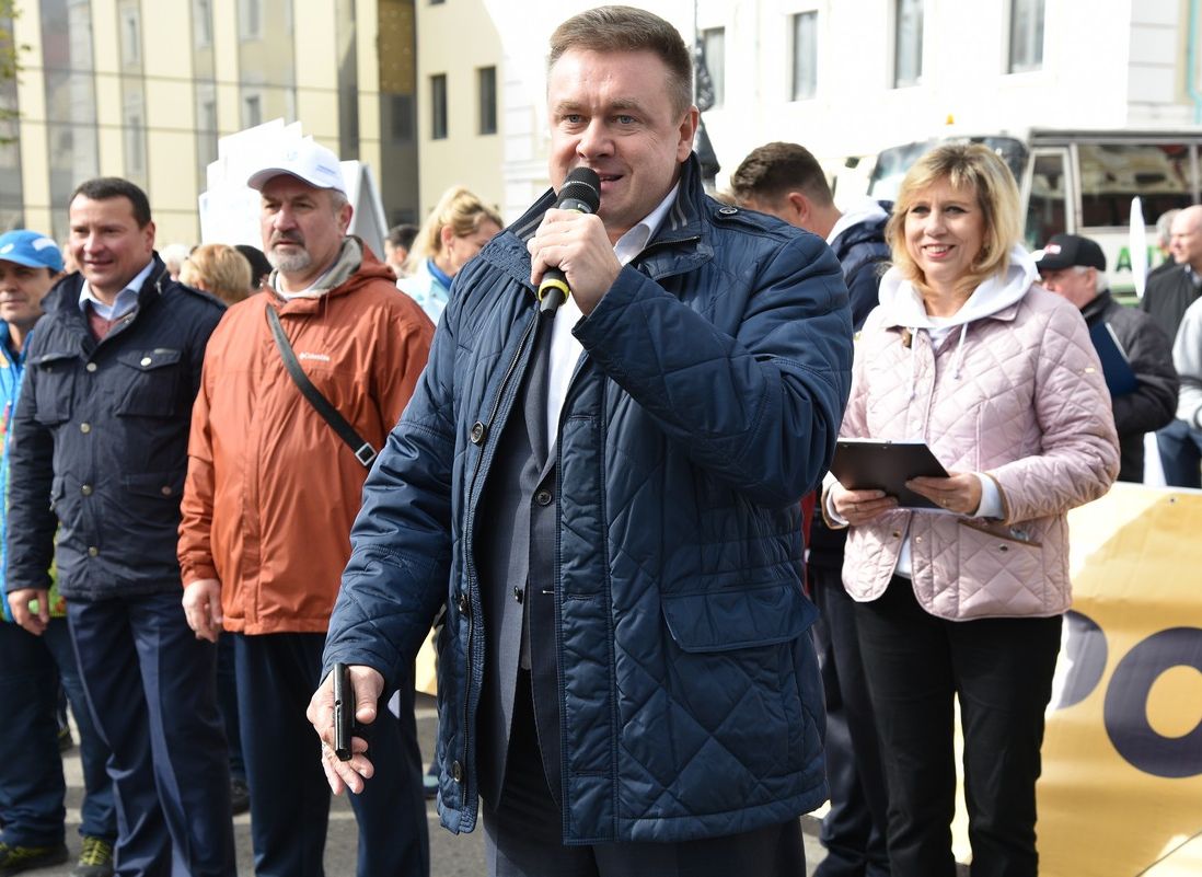 Губернатор Любимов приветствовал участников «Кросса нации»