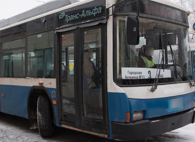 Из-за ДТП в центре Рязани изменилась схема движения двух троллейбусов