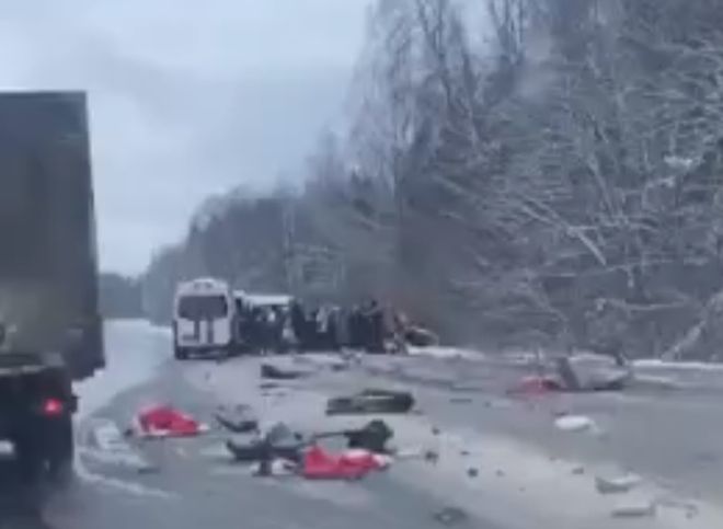 В смертельном ДТП с автобусом в Белоруссии пострадали четверо рязанцев