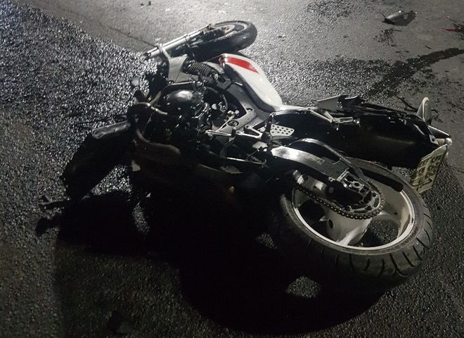 В Рязани разбился мотоциклист