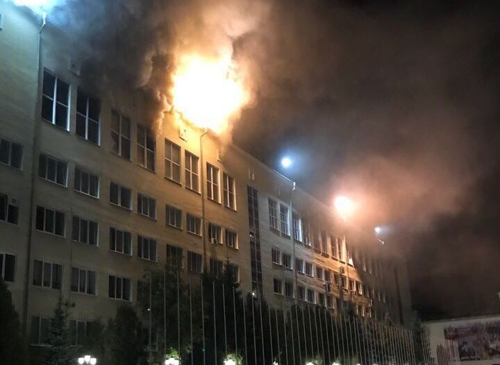 Пожар в Академии ФСИН ликвидирован