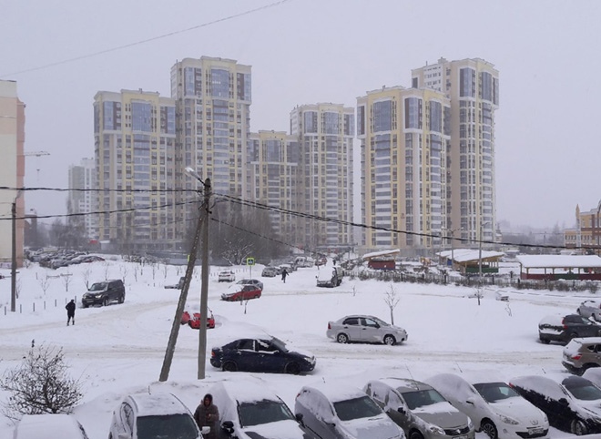 Жители Дашково-Песочни рассказали, что «утопают в снегу»