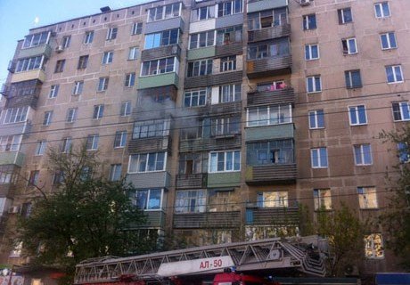 В Рязани горела квартира, есть пострадавший