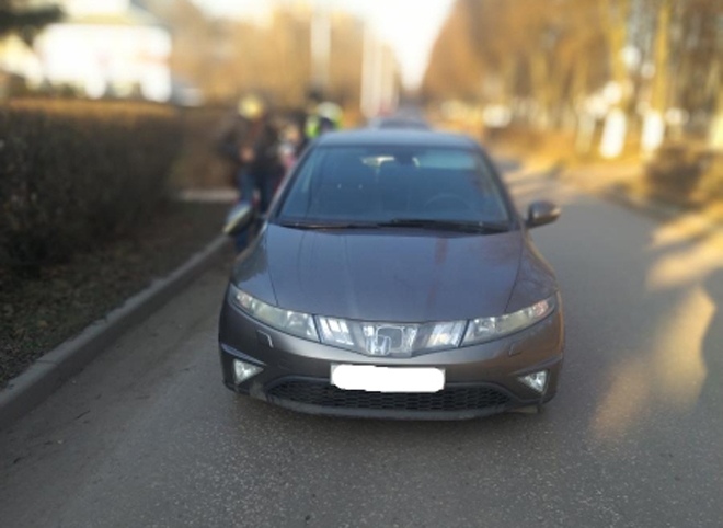 На Московском шоссе Honda Civic сбила женщину