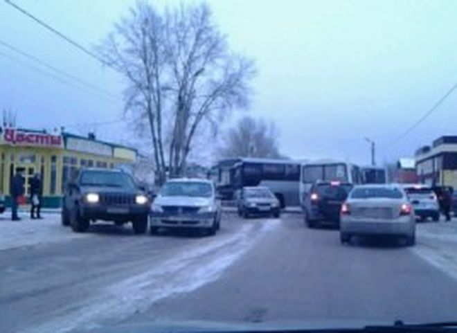 В Касимове на автовокзале произошло ДТП
