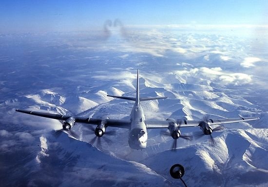 У границы Латвии замечены военные самолеты России