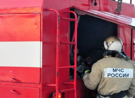 В Михайловском районе во время пожара в жилом доме  пострадала женщина