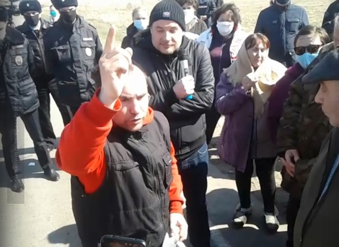 Опубликовано видео из «взбунтовавшегося» рязанского села