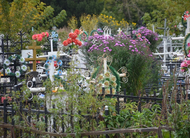 На кладбище в Шумаши неизвестные повредили ограды нескольких могил