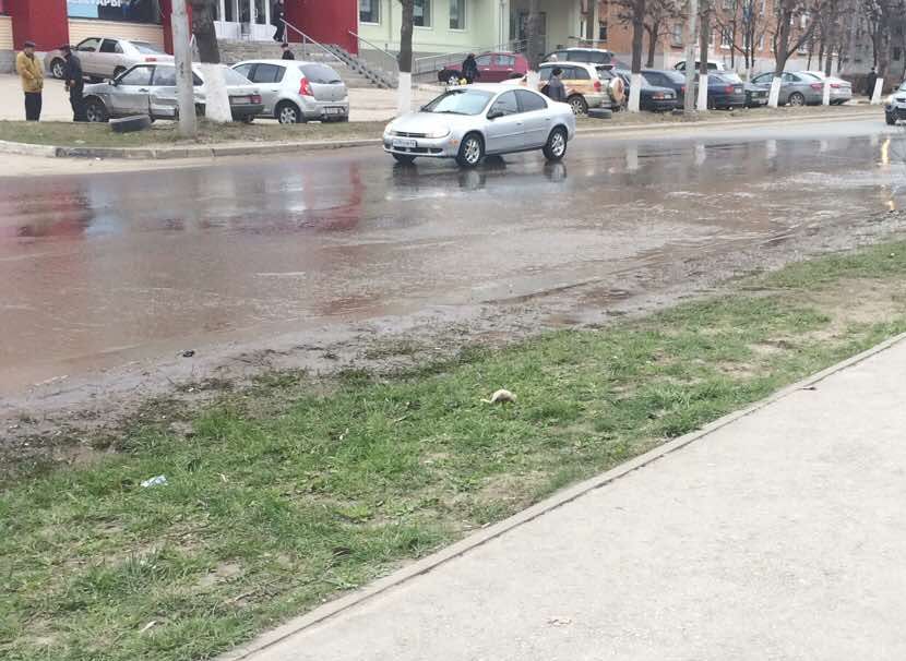Фото: в Рязани затопило улицу Интернациональную