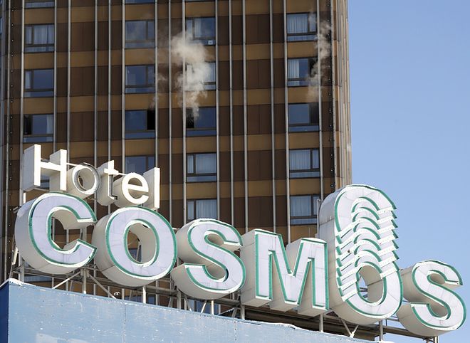 Пожар в гостинице «Космос» в Москве ликвидирован