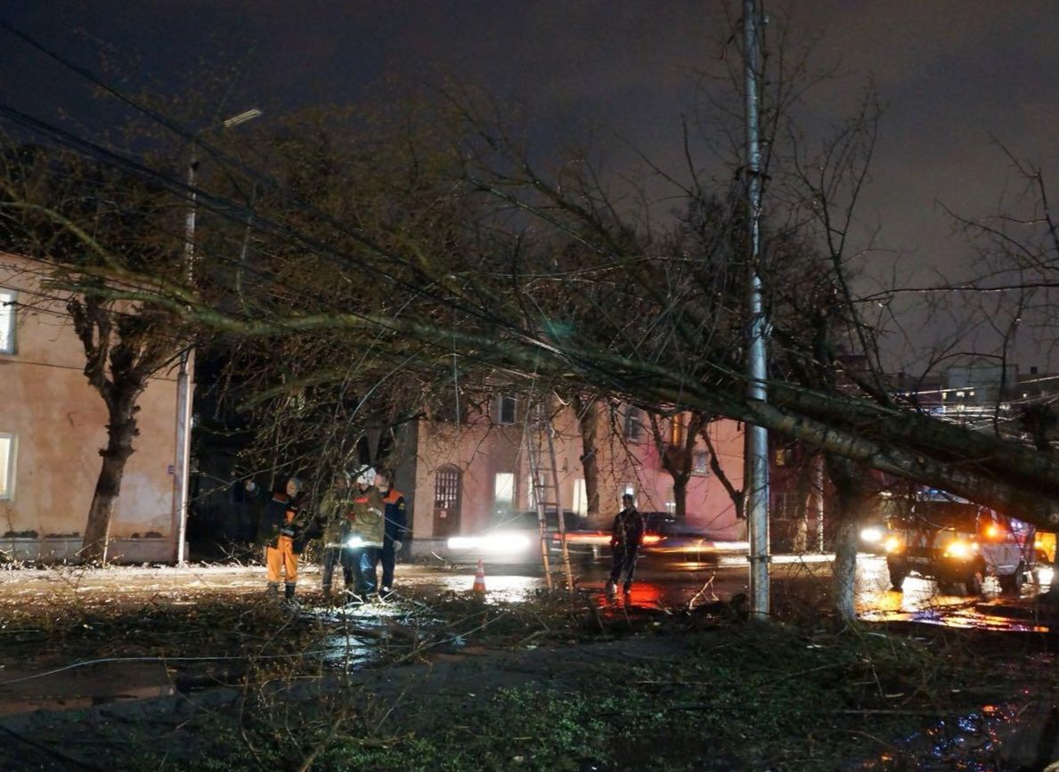 Рязанская мэрия рассказала о ликвидации последствий урагана