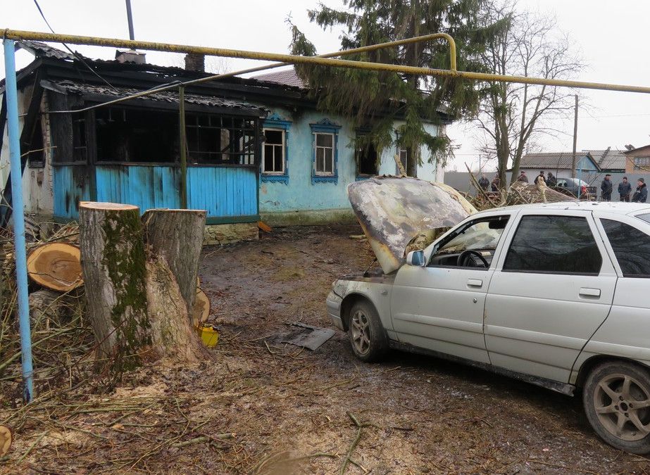 Опубликовано фото и подробности трагического пожара в Михайловском районе