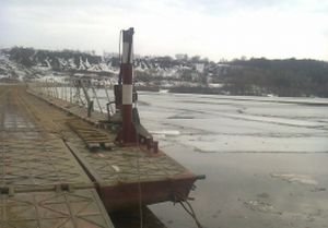Понтонный мост через Оку у села Троица вновь открыт