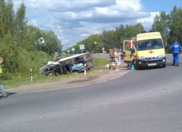 В аварии у села Подвязье пострадал 67-летний мужчина