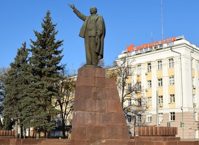 Площадь ленина рязань старые