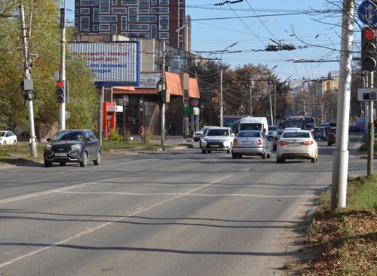 В Рязани из-за ремонта ограничат движение по улице Есенина и Касимовскому  шоссе