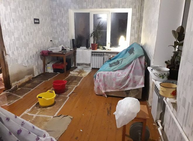 «Дом без крыши» на Белякова снова затопило