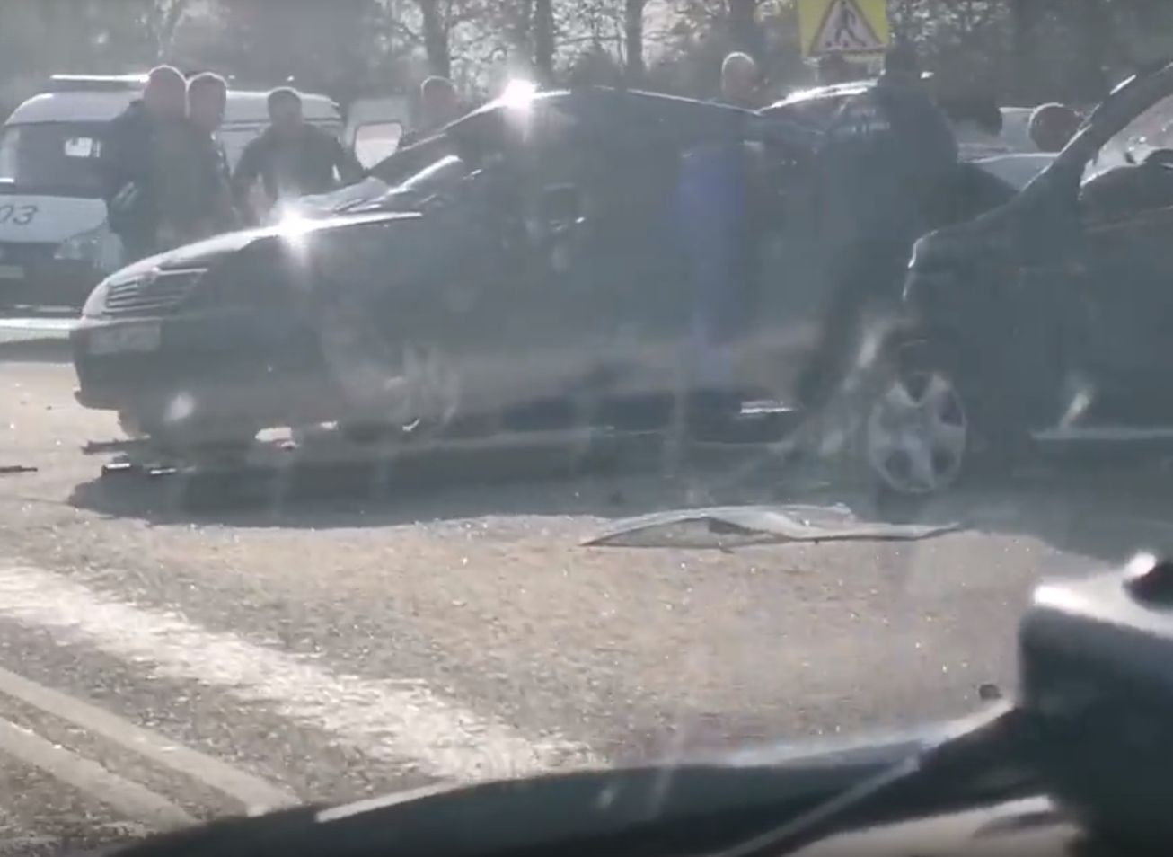 На трассе М5 в Шиловском районе произошло ДТП с пострадавшими