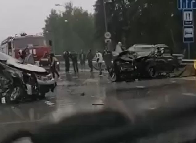 В смертельной аварии на Солотчинском шоссе пострадали отец и годовалый сын