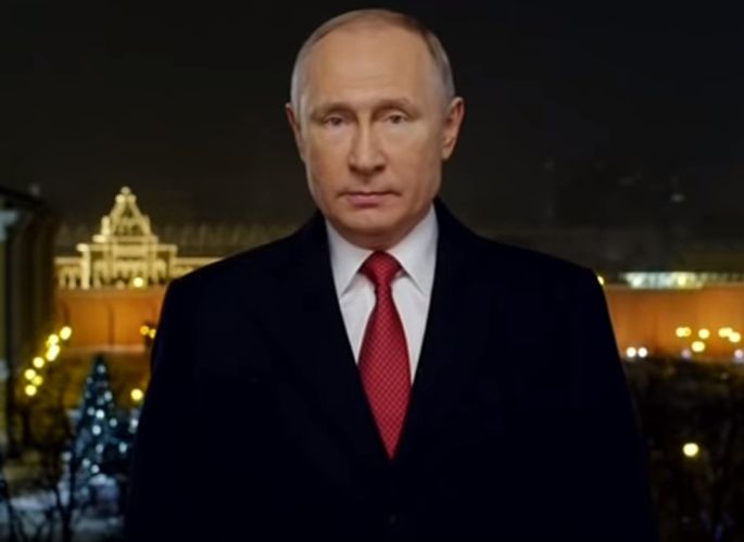 Новогоднее обращение Путина пришлось не по душе пользователям YouTube